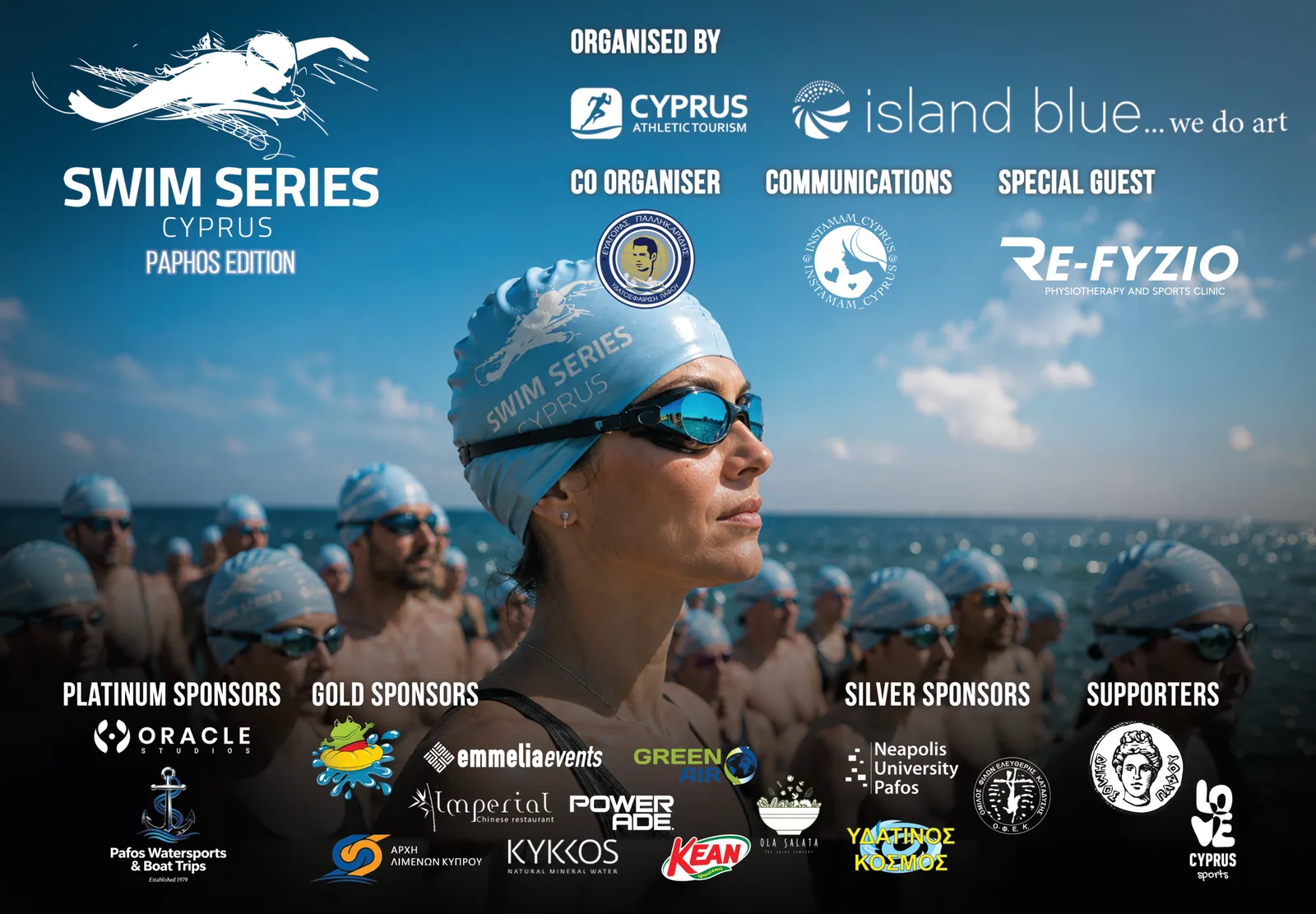 Cyprus Swim Series Paphos Edition 2026 sponsors and partners